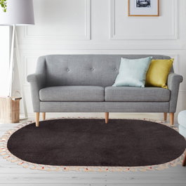 Conceptum Alfombrilla de baño Antracita 100 x 200 cm